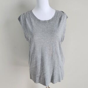 ICHI Sweater Vest Womens‎ Medium New With Tags Knit Preppy Lightweight Denmark